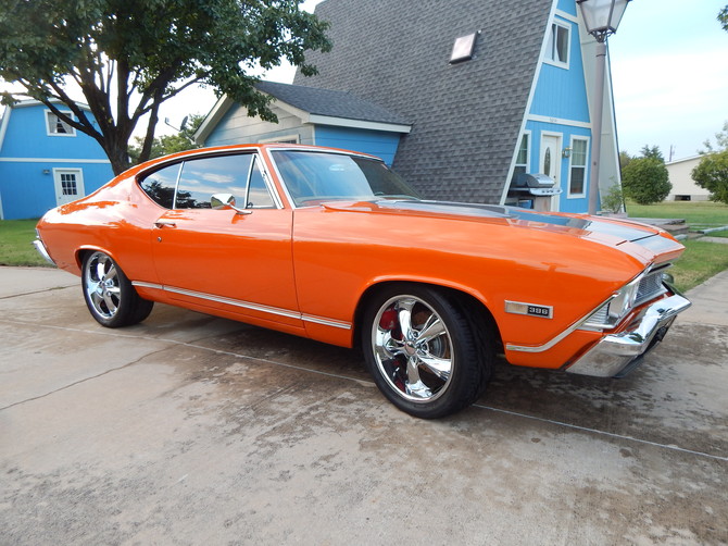 1968 Chevrolet Chevelle SS BFGoodrich g-Force COMP-2 A/S 305/35R20 (2279)