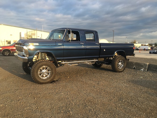 1972 Ford F350 Crewcab long bed  Pro Comp Radial XTreme A/T 37/12.50R18 (1973)