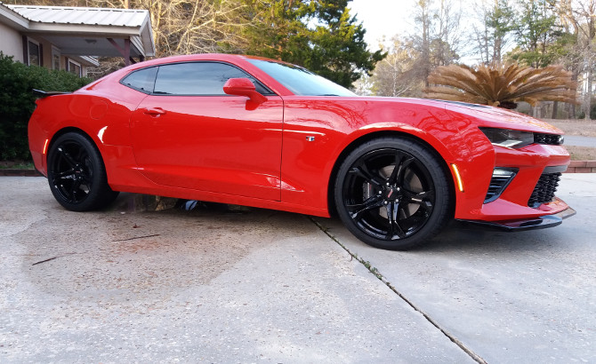 2017 Chevrolet Camaro SS COUPE BFGoodrich g-Force COMP-2 A/S 285/35R20 (2947)