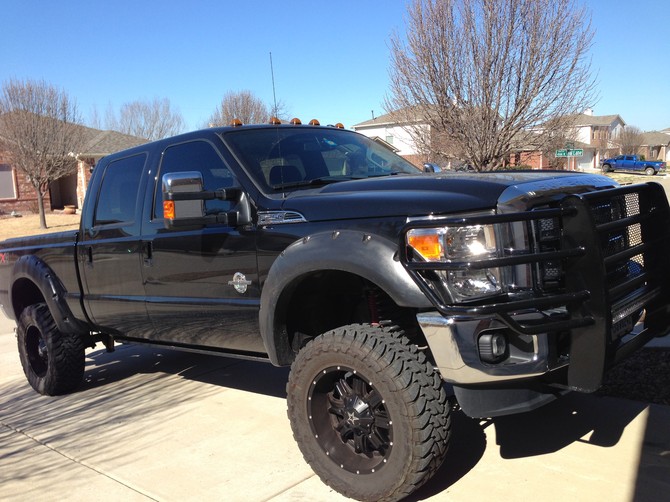 2013 Ford F250 4X4 Crew Cab Toyo Open Country M/T 35/12.50R20 (906)