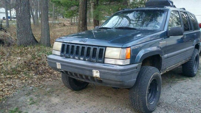1994 Jeep Grand Cherokee Laredo Dick Cepek Crusher 31/10.50R15 (2045)