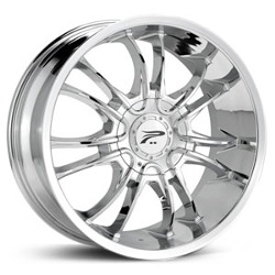 Platinum 406C AMERICA RWD Chrome 20X9 6-139.7 Wheel