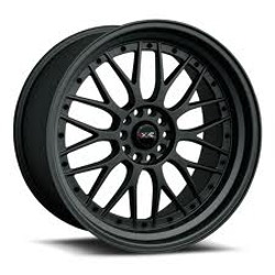 XXR 521 F-Black w/Chrome Wheel
