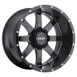 Gear Alloy 726MB Black 20X9 6-135 Wheel