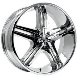 Pacer 778C TAILSPIN FWD Chrome Wheel