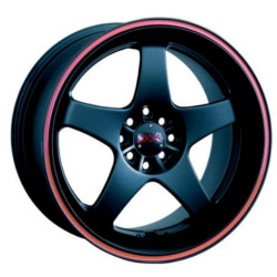 XXR 962 F-Black/Red Wheel