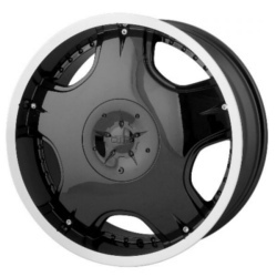 DIP APOLLO Black/Machined Wheel
