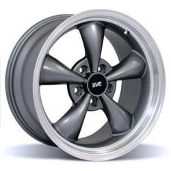 Wheel Replicas BULLET Anthracite/Machined Lip