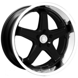 Katana Racing CR5 Black Machined Lip Wheel