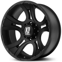 KMC-XD Series CRANK Matte Black 20X9 5-150 Wheel