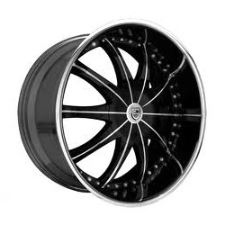 Lexani CS-2 Flat Black Wheel