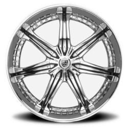 Lexani LX-7 Chrome 20X9 5-112 Wheel