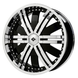 Black Ice MARAUDER Black w/Chrome Wheel