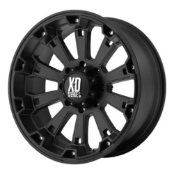 KMC-XD Series MISFIT Matte Black 18X9 5-139.7 Wheel
