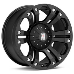 KMC-XD Series MONSTER Matte Black 24X10 6-135 Wheel
