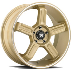 Motegi Racing MR122 Gold W/ Machined Lip Groove Wheel