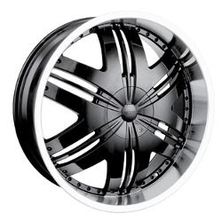 DIP PHOENIX Black/Machined Wheel