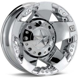 KMC-XD Series ROCKSTAR Dually Chrome Rear Wheel
