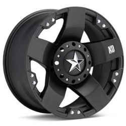 KMC-XD Series ROCKSTAR Matte Black 24X12 8-170 Wheel