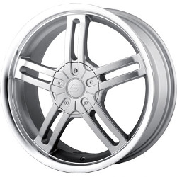 Sacchi S12 Silver/Machined Wheel