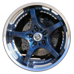 Volk Racing SF CHALLENGE Magnesium Blue Wheel