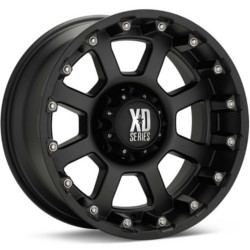 KMC-XD Series STRIKE Matte Black 17X9 6-135 Wheel
