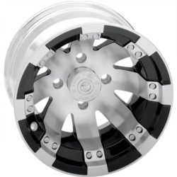 Vision STYLE158-BUCKSHOT FOR ATV Glossblackmachinedface Wheel