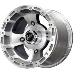 Vision STYLE161-BRUISER FOR ATV Machinedclearcoat Wheel