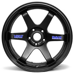 Volk Racing TE37 Flat Black Wheel