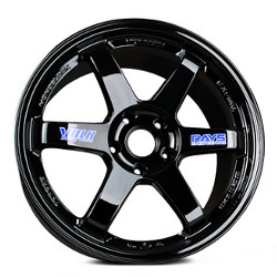 Volk Racing TE37 Gloss Black Wheel