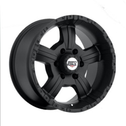 Rev TYPE 813 - 50 CAL M/Black 18X10 5-150 Wheel