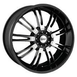 Rev TYPE 829 - BLACKHAWK M/ Black 22X10 5-120 Wheel