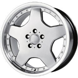 Wheel Replicas TYPE M Hyper Silver Dark